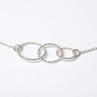 Silver Circles Necklace