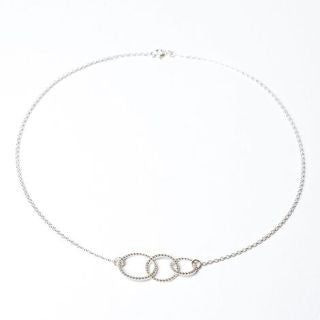 Silver Circles Necklace