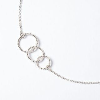 Silver Circles Necklace