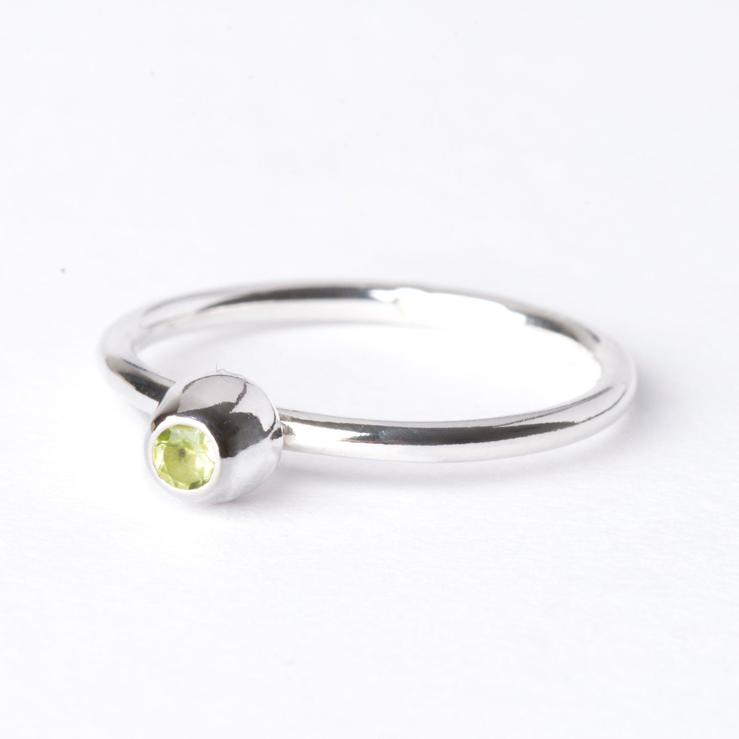 Peridot Small Honey Pot Ring