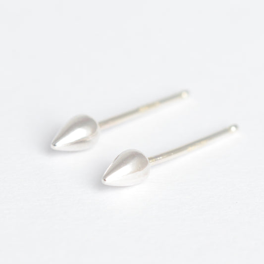 Silver Spike Studs